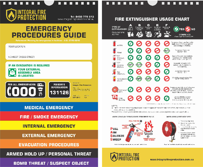 Fire Evacuation Diagrams & Procedures Perth