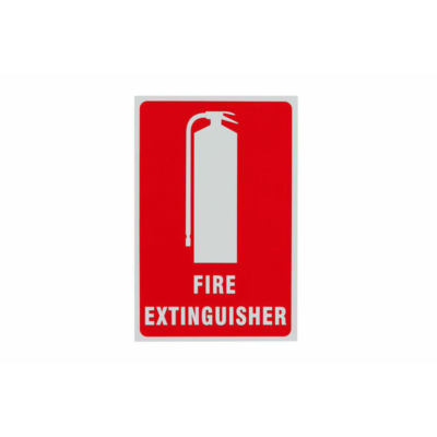 Fire Extinguisher Location Sign - Metal