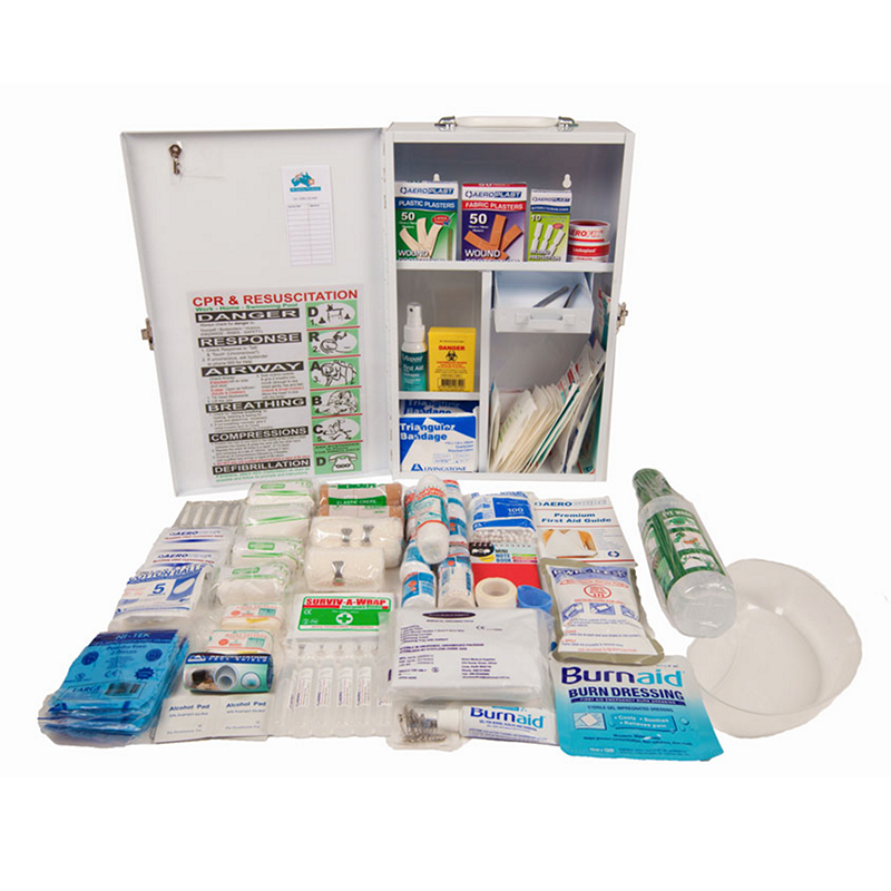 First Aid Kit - Moderate to High Risk Wall Mounted Cabinet