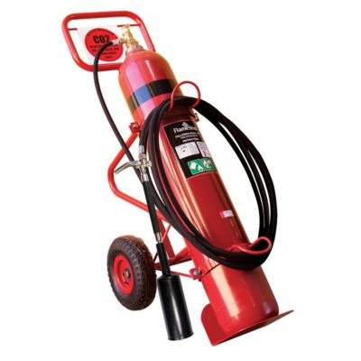 45kg CO2 mobile fire extinguisher